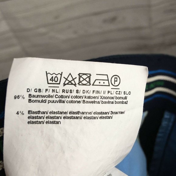 Club of Comfort Mens sz 40 Shorts Dark Navy Blue Stretch Blend Cotton Premium - Picture 10 of 12